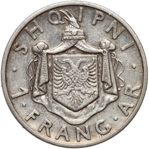 Albánsko, Zog I, frang ar 1935 R, Rím