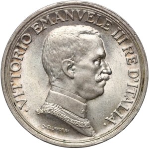 Włochy, Wiktor Emanuel III, 2 liry 1916 R, Rzym