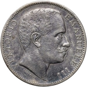 Włochy, Wiktor Emanuel III, 2 liry 1906 R, Rzym