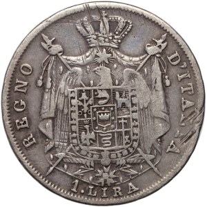 Itálie, Napoleon I, lyra 1809 M, Milán
