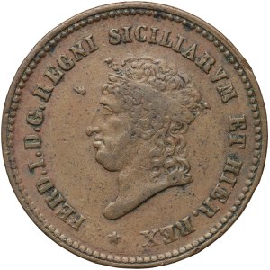 Itálie, Království obojí Sicílie, Ferdinand I., 5 tornesi 1819