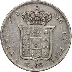 Włochy, Królestwo Obojga Sycylii, Ferdynand II, 60 grana 1856