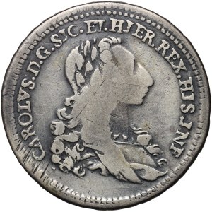 Włochy, Sycylia, Karol Burbon, 6 tari 1735