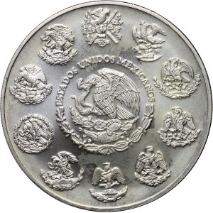 Mexico, 2 onzas 1998, Libertad, 2 ounces of silver