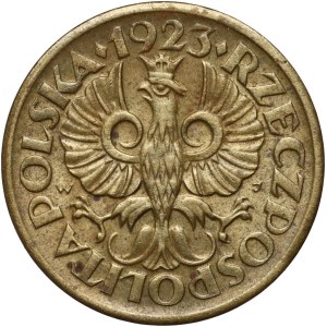 II RP, 5 groszy 1923, Warschau