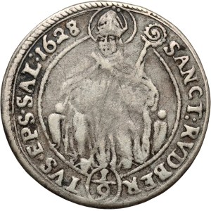 Austria, Salzburg, Paris von Lodron, 1/9 talara 1628