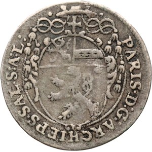 Austria, Salzburg, Paris von Lodron, 1/9 talara 1628
