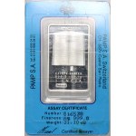 PAMP bar, Poland, Stations of the Cross, Station I, silver ounce