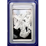 PAMP bar, Poland, Stations of the Cross, Station III, silver ounce