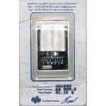 PAMP bar, Poland, Stations of the Cross, Station V, one ounce of silver