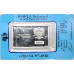 PAMP bar, Poland, Czestochowa, one ounce of silver