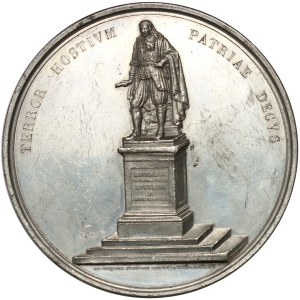 Netherlands, William II, medal from 1841, Unveiling of the Michiel de Ruyter Monument