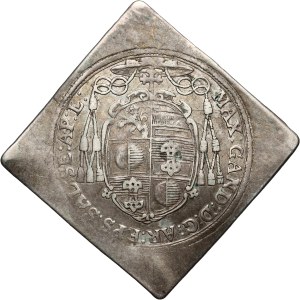 Österreich, Salzburg, Max Gandolf von Kuenburg, 1/6 Taler 1669, Clip