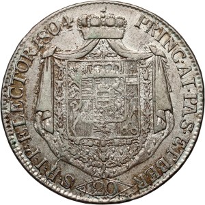 Austria, Salzburg, Ferdinand III, 20 Kreuzer 1804 M