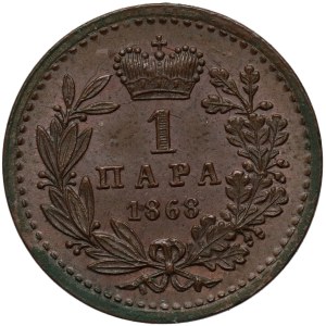 Serbia, Michael III, para 1868