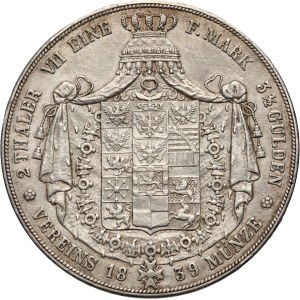Germany, Prussia, Frederick William III, 2 Thalers 1839 A, Berlin
