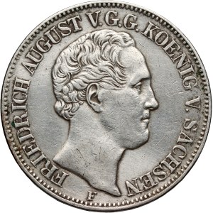Deutschland, Sachsen, Friedrich August II., Taler 1851 F, Dresden
