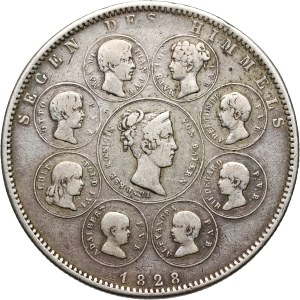 Germany, Bavaria, Ludwig I, Thaler 1828, Munich