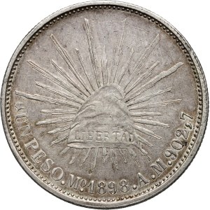 Mexico, Peso 1898 Mo AM, Mexico