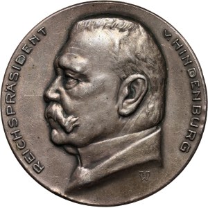 Germany, Medal from 1927, President Paul von Hindenburg