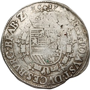 Spanish Netherlands, Brabant, Albert and Isabella, Patagon 1617, Antwerp