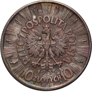 II RP, 10 zloty 1934, Warsaw, Józef Piłsudski