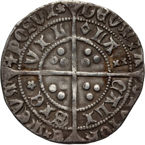 Großbritannien, England, Heinrich VI. 1422-1461, Groat ohne Datum, Calais