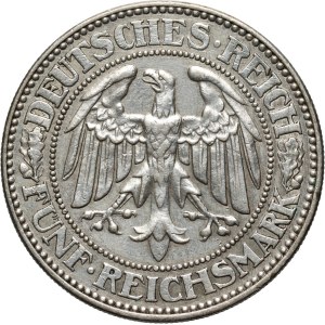 Germany, Weimar Republic, 5 Mark 1928 A, Berlin