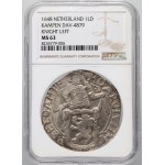Netherlands, Gelderland, Leeuwendaalder 1648, knight's head left