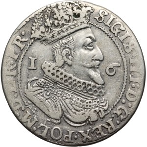 Sigismondo III Vasa, ort 1624/3, Danzica