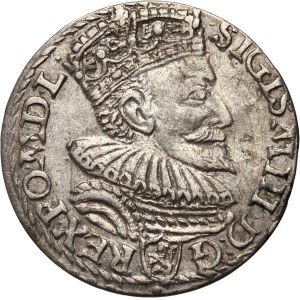 Zygmunt III Waza, trojak 1594, Malbork