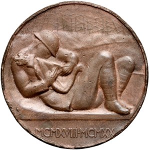 Second Republic, 1920 medal, Fallen Honor 1918-1920