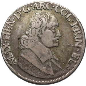 Belgium, Prince-bishopric of Liege, Maximilian Henry of Bavaria, patagon 1666
