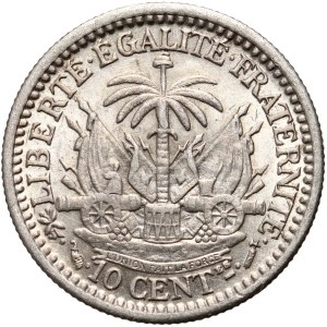 Haiti, 10 centimes 1882, Paris