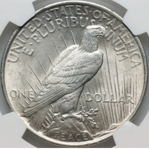 United States of America, 1924 Dollar, Philadelphia, Peace