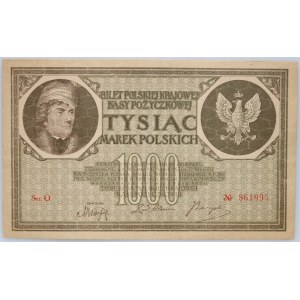 II RP, 1000 Polish marks 17.05.1919, series O
