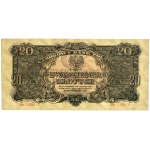 People's Republic of Poland, 20 gold 1944 compulsory, series An