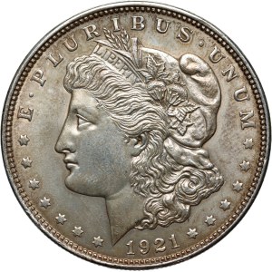 United States of America, Dollar 1921 Philadelphia, Morgan