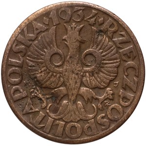 II RP, 5 groszy 1934, Warschau