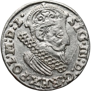 Zygmunt III Waza, trojak 1624, Kraków