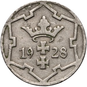 Free City of Danzig, 5 fenig 1928, Berlin