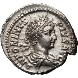Římská říše, Caracalla 198-217, denár, Řím