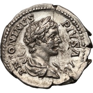 Římská říše, Caracalla 198-217, denár, Řím