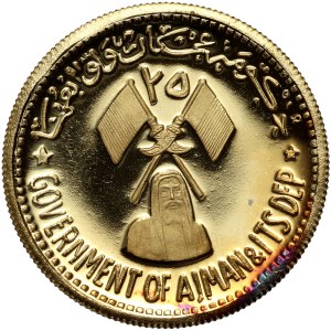 United Arab Emirates, Ajman, 25 rials 1971, Venice