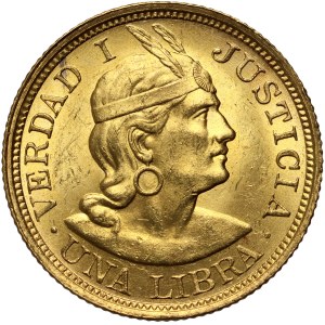 Peru, libra 1915