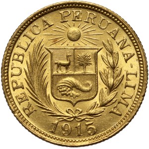 Peru, libra 1915
