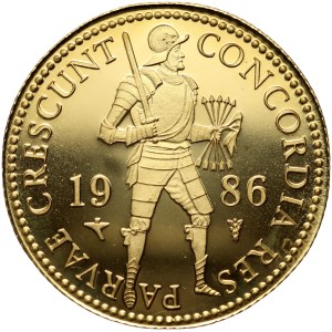Netherlands, ducat 1986
