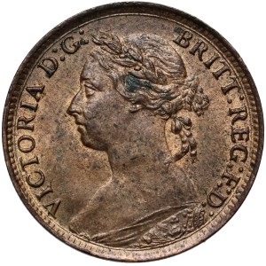 Vereinigtes Königreich, Victoria, farthing 1886