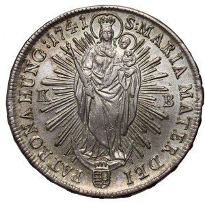 Hungary, Maria Teresa, thaler 1741 KB, Kremnica
