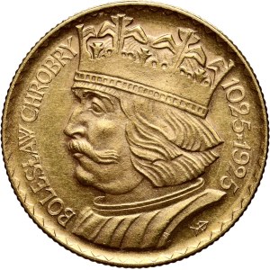 II RP, 10 złotych 1925, Warszawa, Bolesław Chrobry